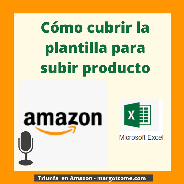 Subir producto a amazon con plantilla