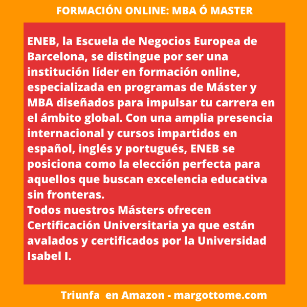 Elige tu Master o MBA totalmente online y fórmate en lo que tu gusta a tu ritmo y disfrutando la experiencia. Consigue un título a tu ritmo.