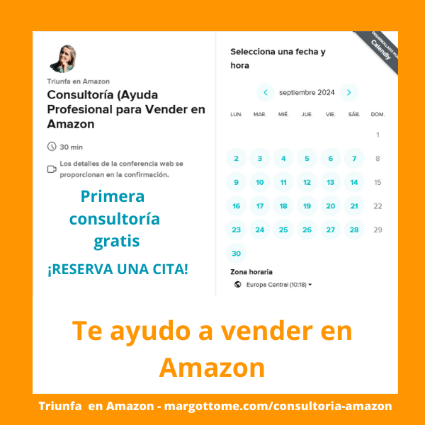 Te ayudo a vender en amazon CONSULTORÍA